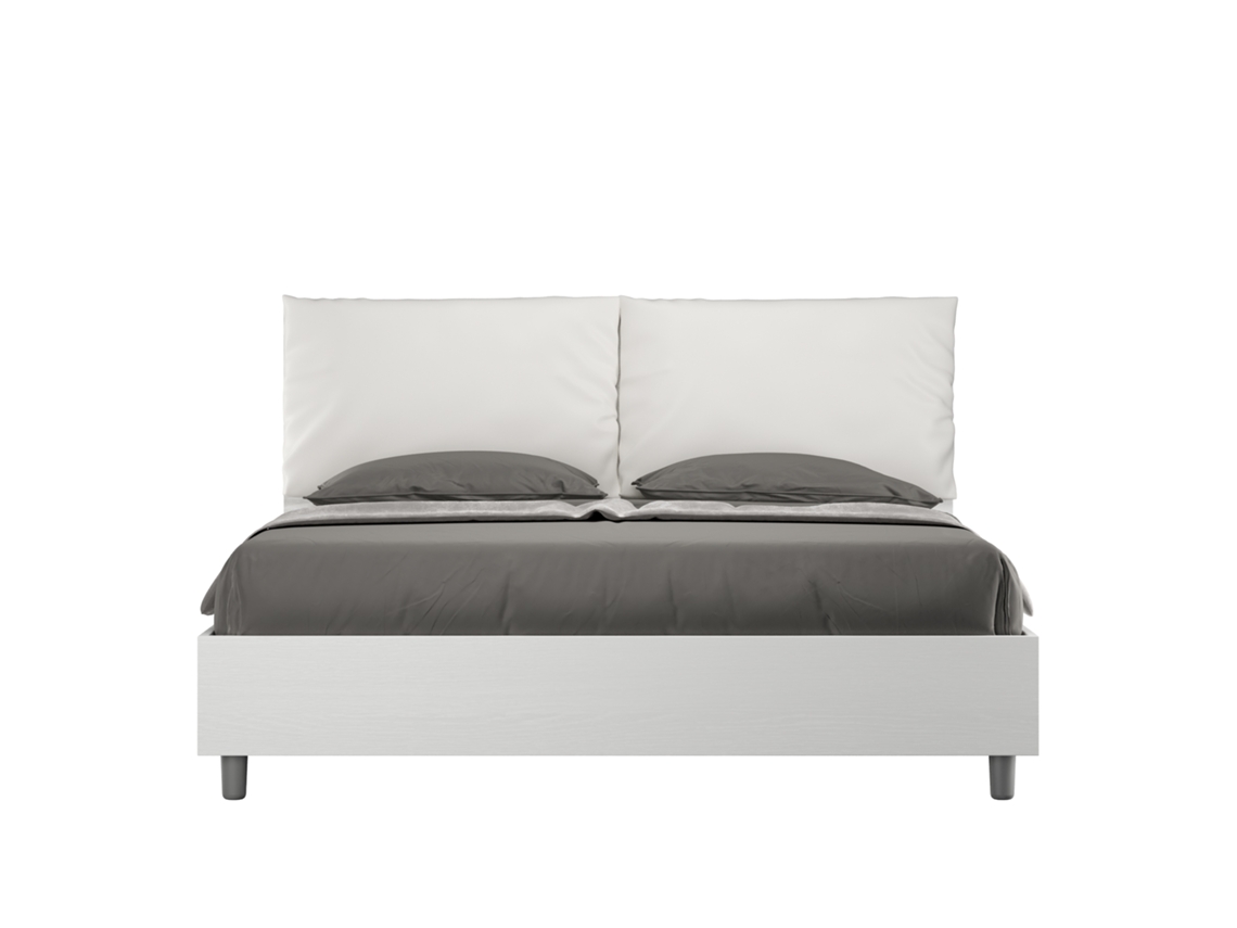Estrado Sem Imitação Branca Egos ITYHOME Pele Branco (220x50x110cm)