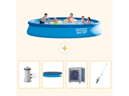Intex Piscina Easy Set Redonda - 457x84 Cm - 5-peças S199