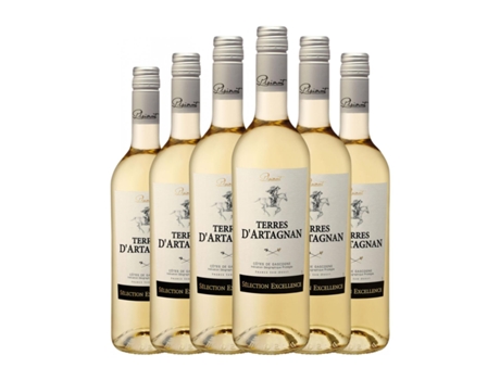 Vinho branco PLAIMONT Terres d'Artagnan Blanc (0.75 L - 6 Unidades)