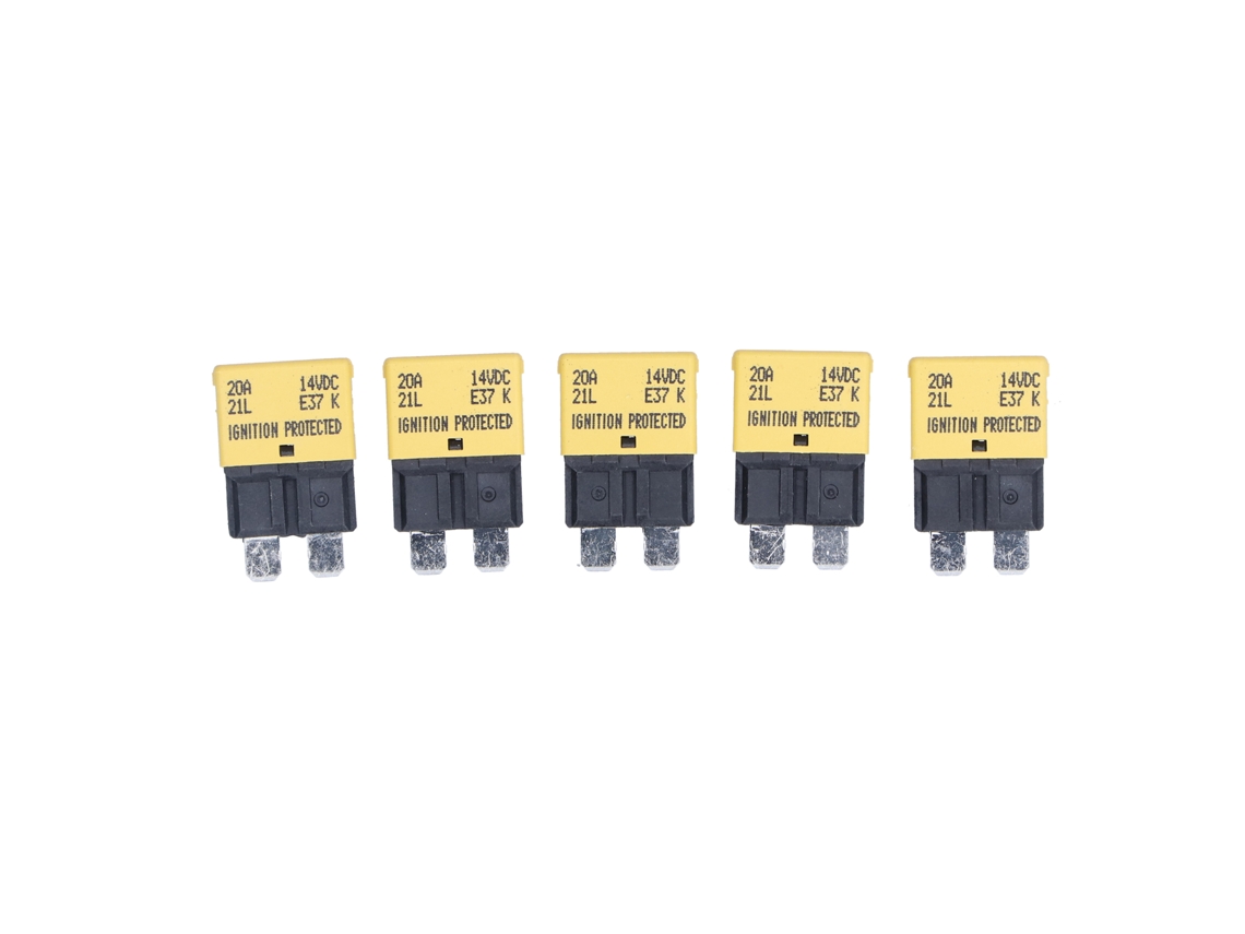 Mini Fusível Com Reinicialização Automática, Disjuntor Portátil Com Reinicialização Automática Para Barco, Marinha, Trailer, Iate, Bateria Slowmoose