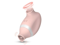 Vibrador de Sucção Feminino Estimulador de Clitóris Clitóris Rosa DIGITALLAB