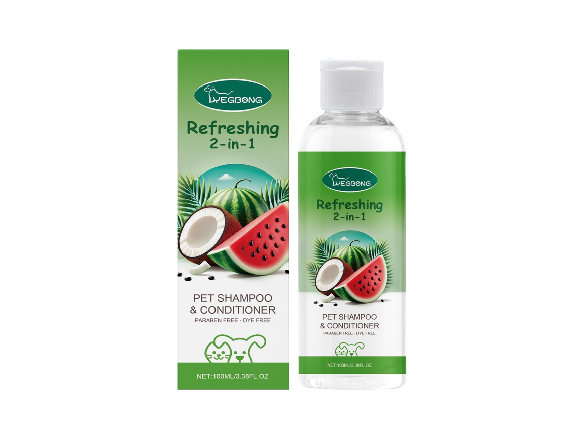 Produto 2 em 1 para Cães e Gatos: Shampoo e Condicionador com Fragrância Persistente LAXISCREED