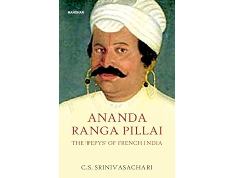 Livro Ananda Ranga Pillai de Srinivasachari e Cs (Hindi)