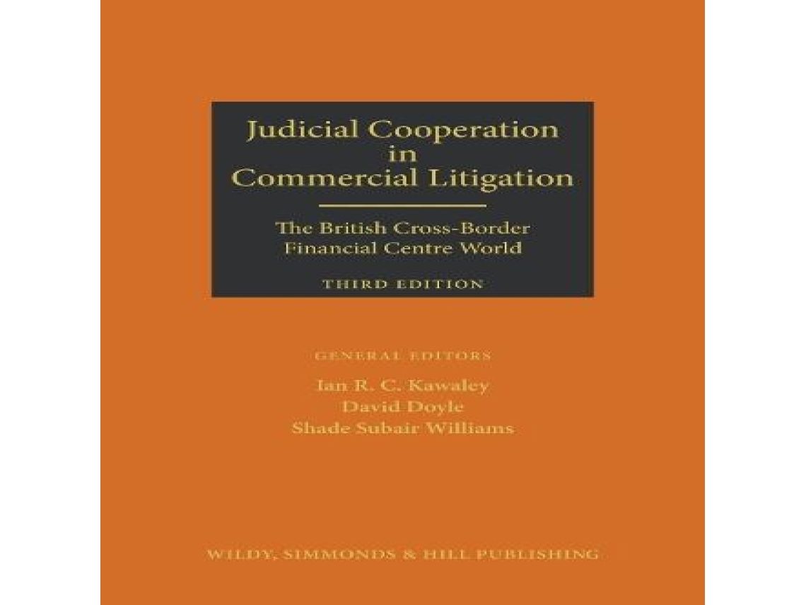 Livro Judicial Cooperation in Commercial Litigation the British Cross-Border Financial Centre World de Wildy Simmonds and Hill Publishing (Inglês)
