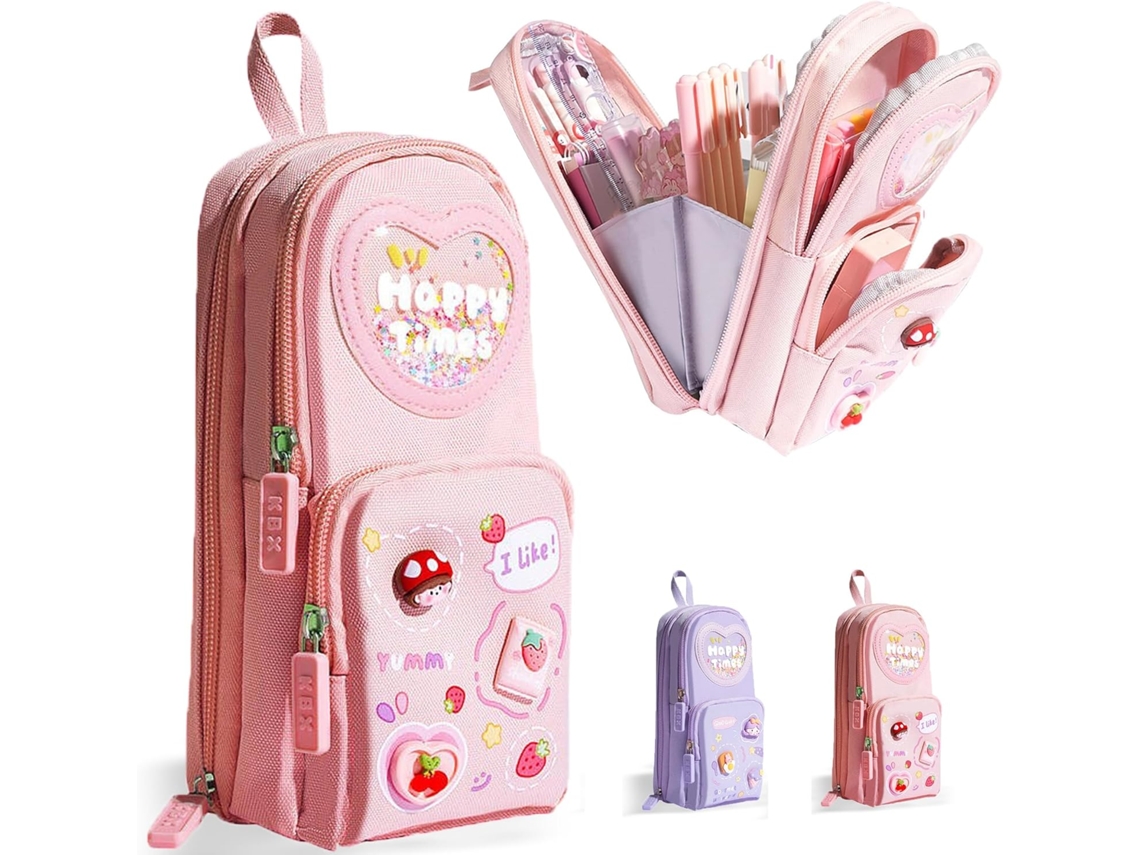 Mochila Escolar, Grande Capacidade, 3 Compartimentos AQUAFORGE