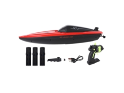 Mali barco de Controle Remoto Rc Racing Elétrico com 2 Motores Bateria 3 Casco À Prova D'água Indução Fora D'água 2.4g