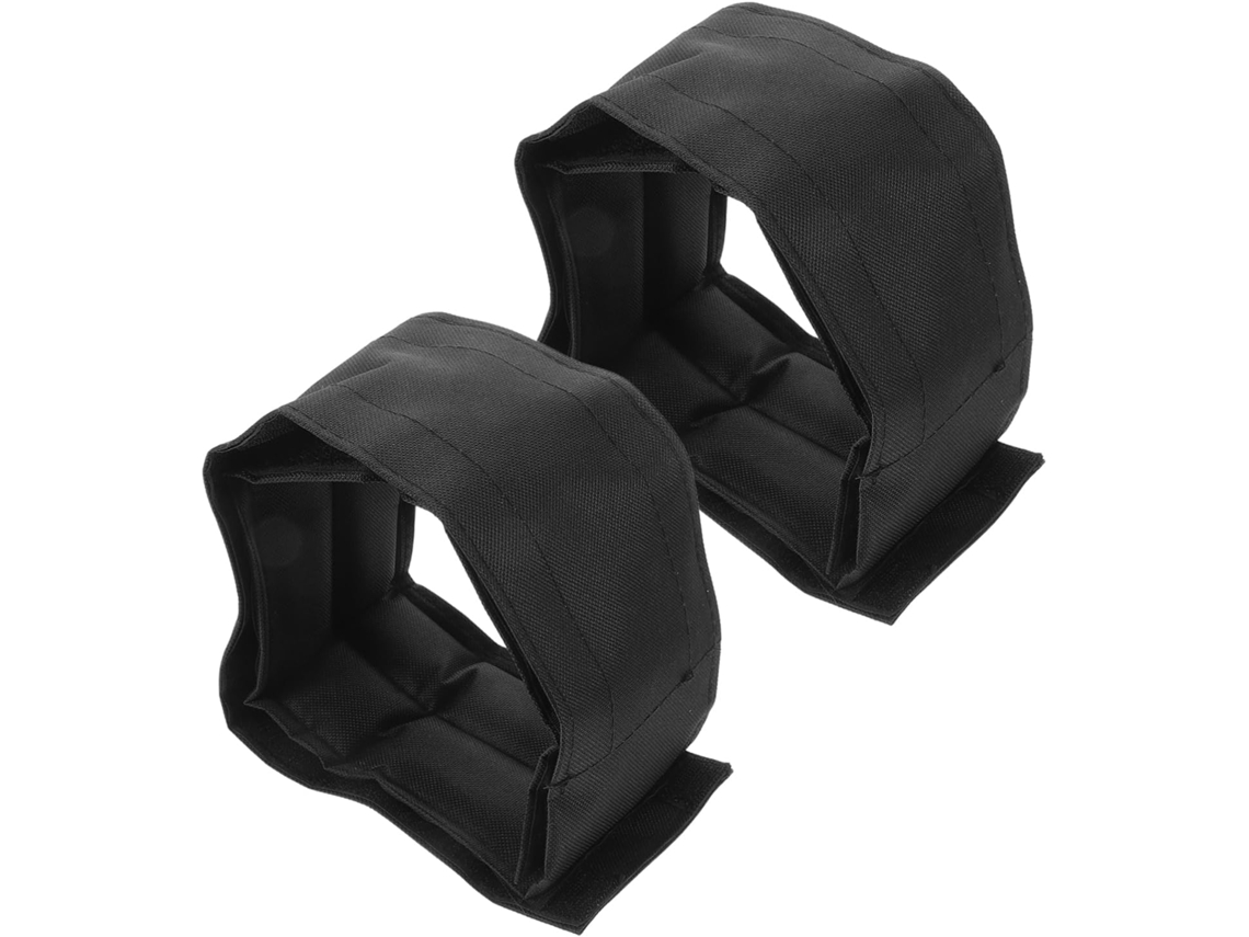 Conjunto de 2 correias ajustáveis para pernas de carvão, Acolchoadas, Besportble
