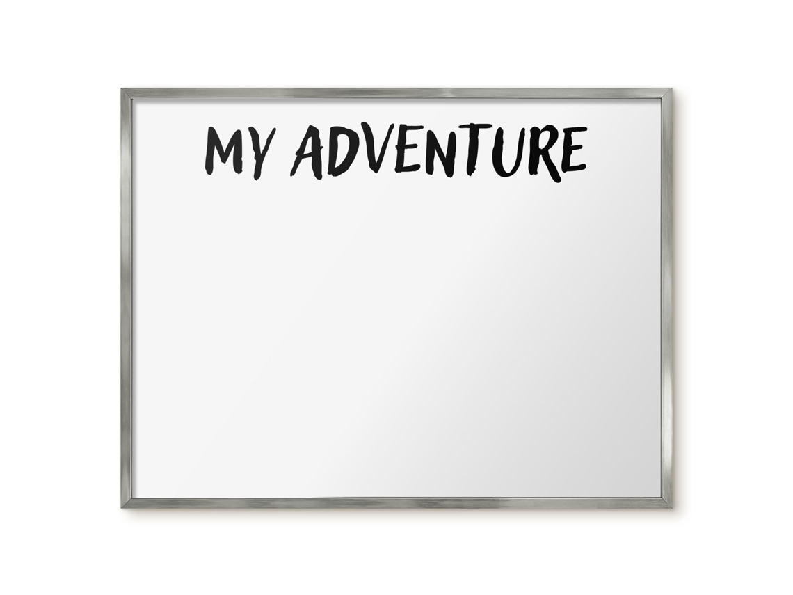 Magnetic Board For Wall My Adventure For The Bedroom Espelharte (80x60 Cm)