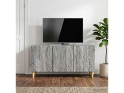 Vidaxl Gabinete Para Tv 99 X 34,5 X 50 Cm Sonoma Cinzento