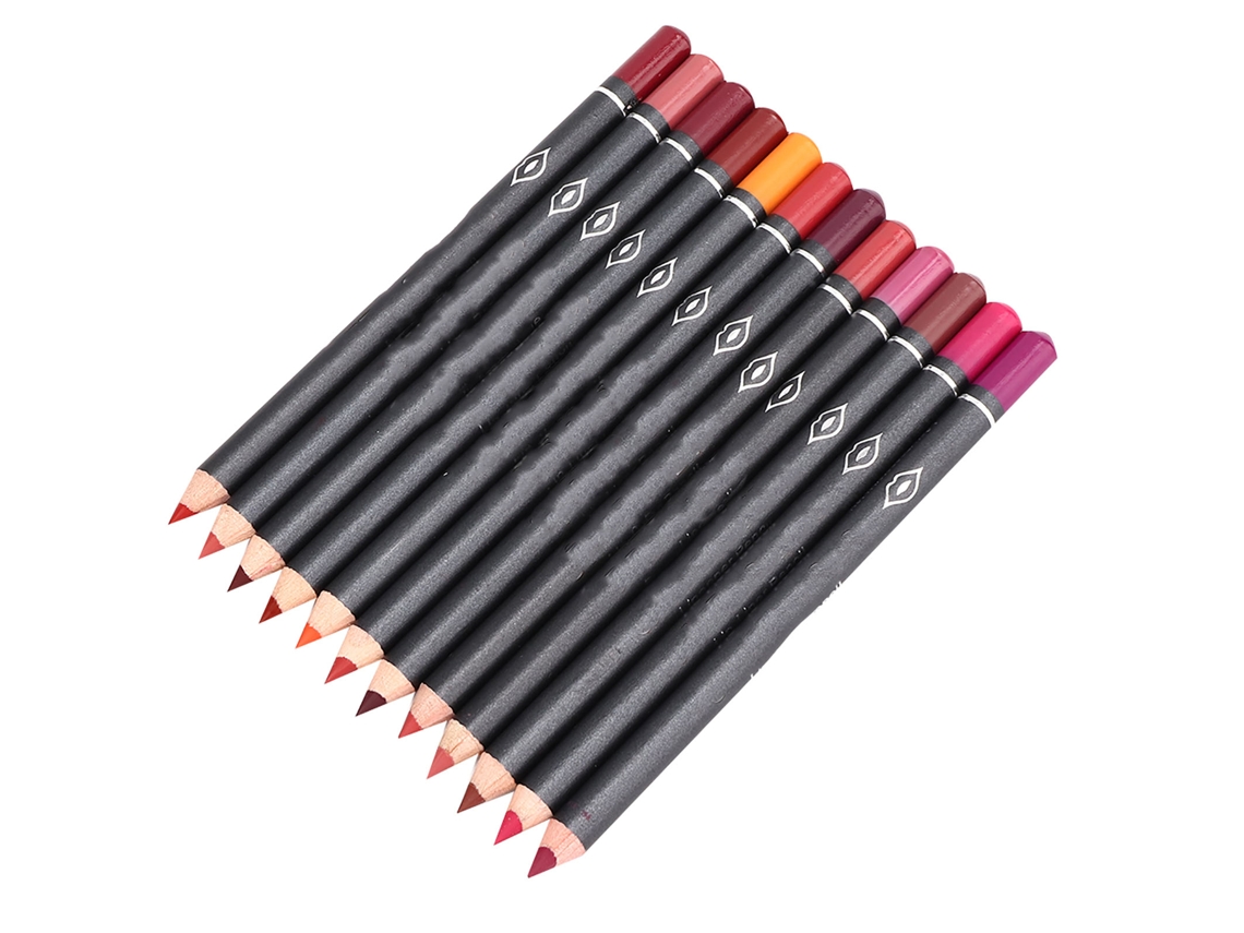12pcs Lápiz Labial Mate Impermeable Vibely Set De Lápices Para Maquillaje De Labios