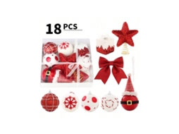 Decoração De Natal, Vermelho E Branco Igvtrade