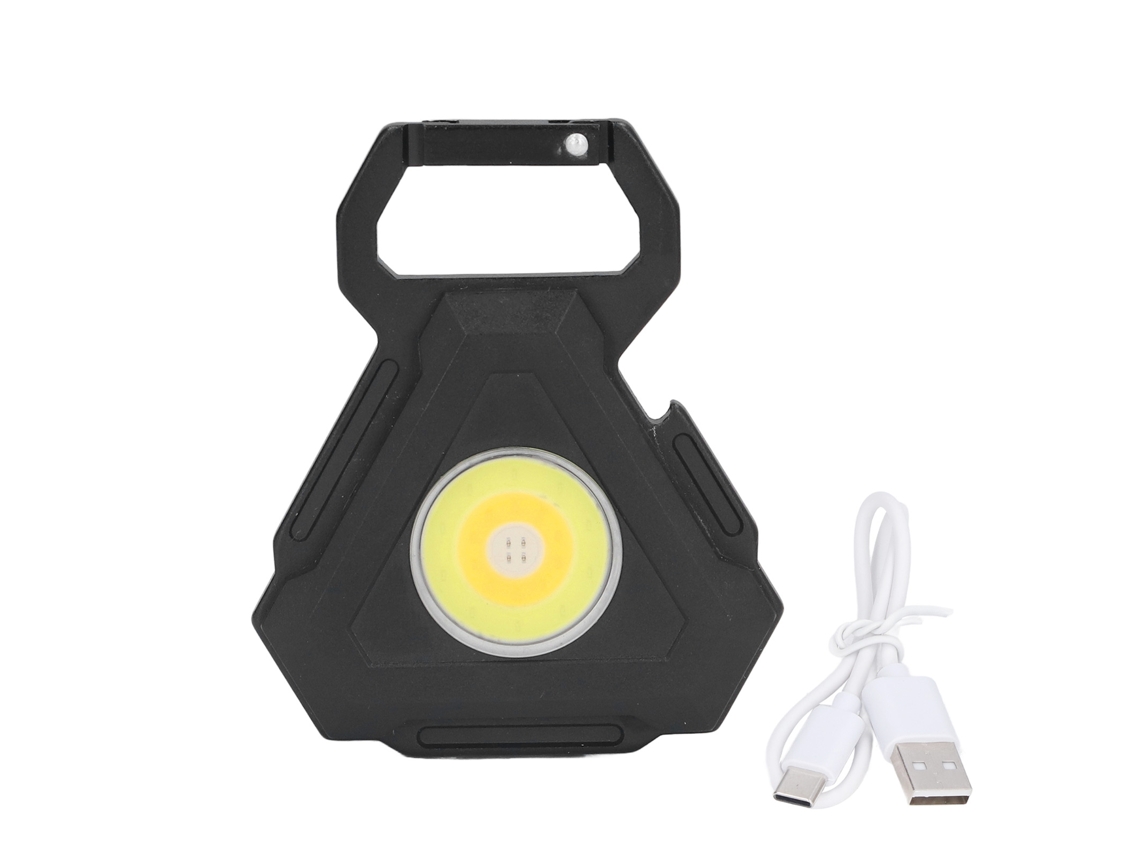 Lanterna de Chaveiro Cob Portátil 7 Modos USB | S/MARCA