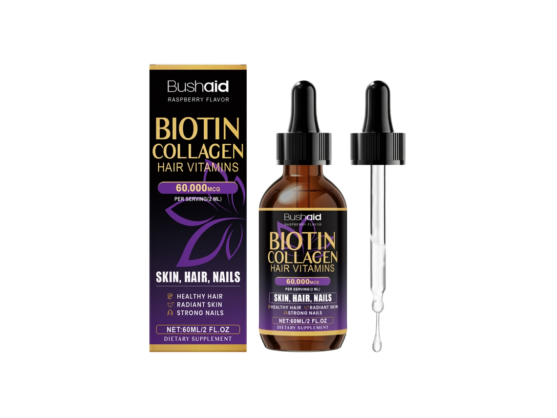 Gotas Cuidado Capilar Com Biotina E Colágeno