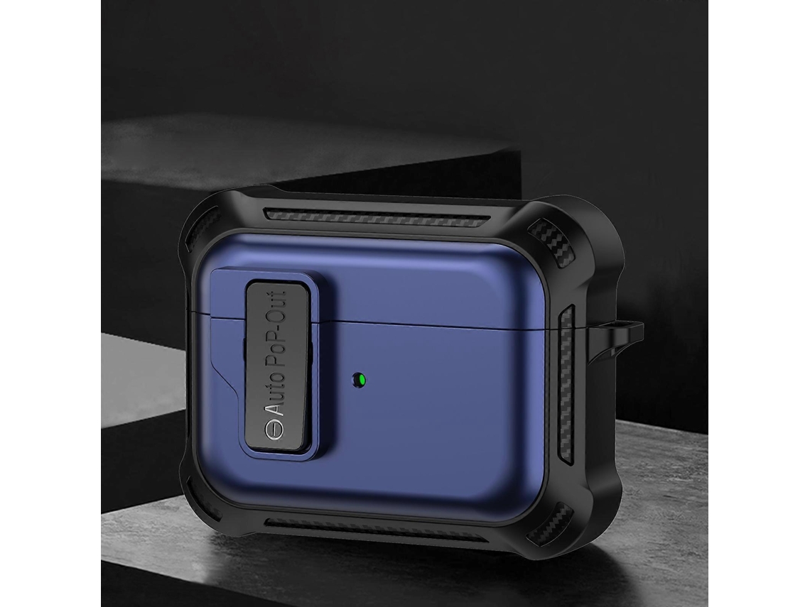 Estojo Para Fones De Ouvido Sem Fio Airpods Pro Signal Flag Com Trava De Segurança