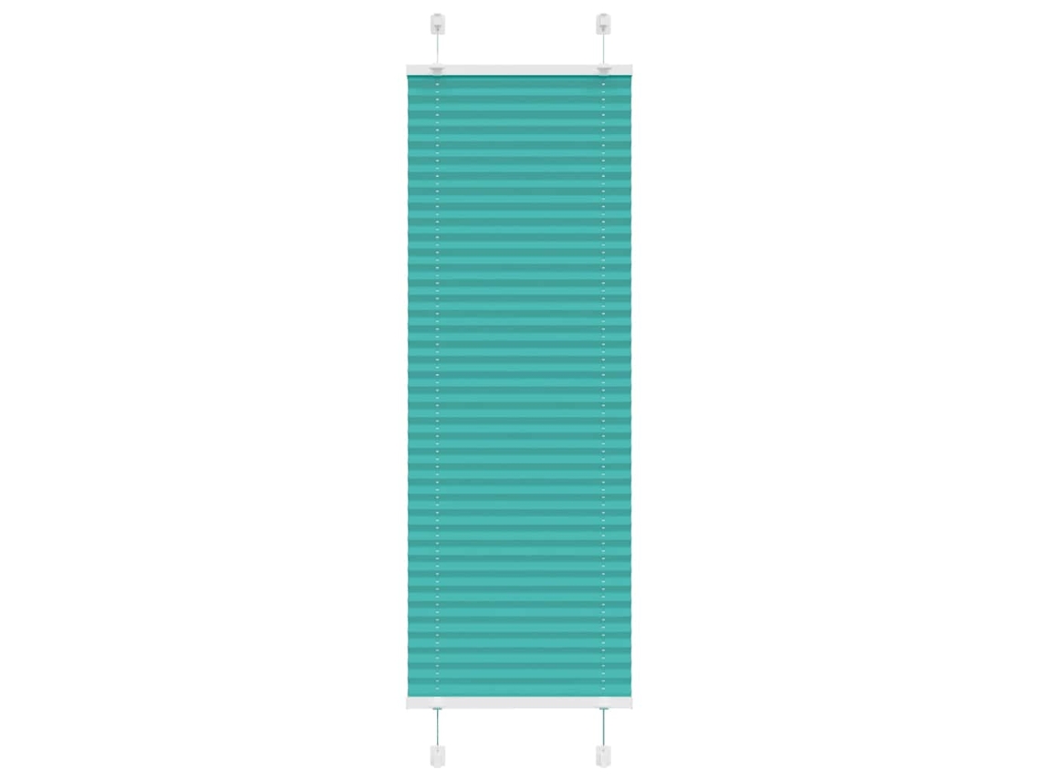 Vidaxl Gasolina Verde Plissada Cega 45x150 Cm Largura Tecido 44,4 Cm