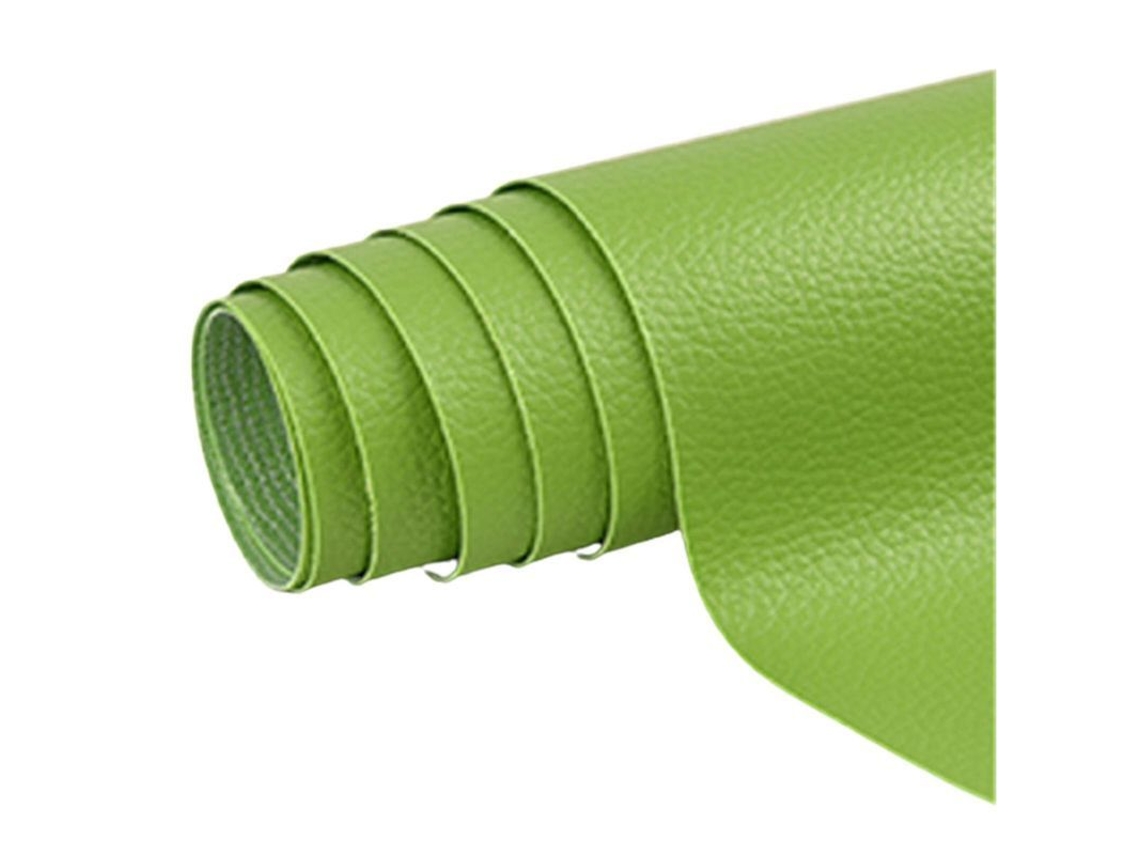 Parche De Reparación De Cuero Autoadehesivo Pvc Para Muebles Sofá Hogar 50x137cm Verde Claro