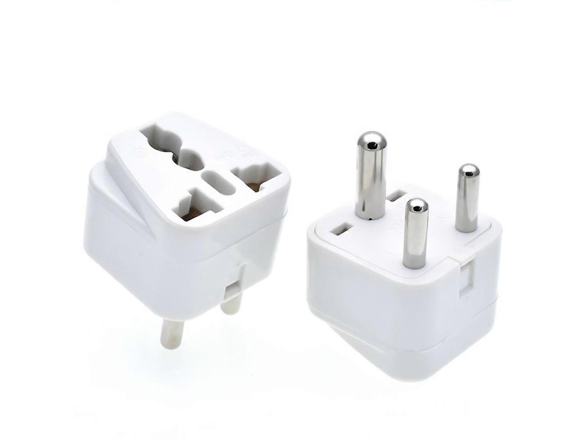 Adaptador De Tomada Tipo M Sul Africano Com Aterramento Seguro Para Viagens Curtas. Hengjian