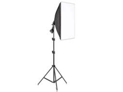 Kit De Softbox Para Fotografia, Suporte De Luz Ajustável, Iluminação Uniforme, Sem Lâmpada