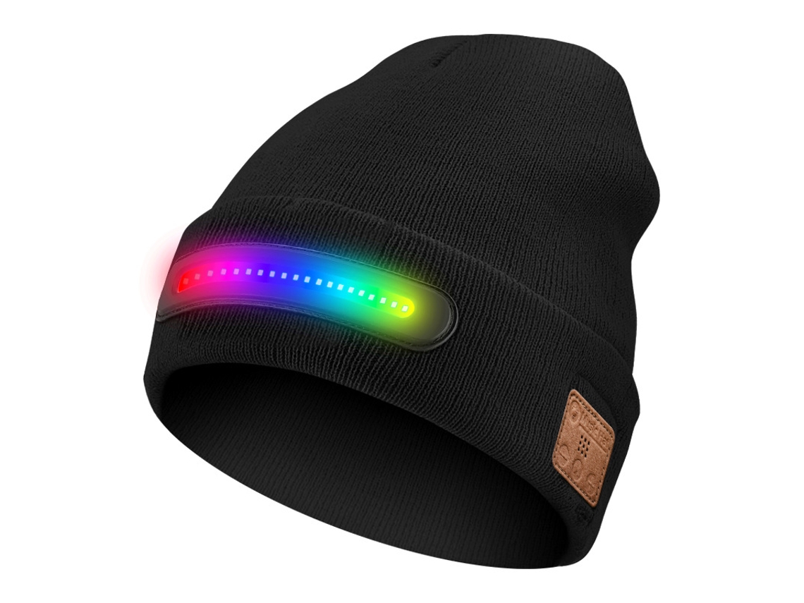 Gorro De Led Com Bluetooth Eifson Com Alto-falante, Chamadas Em Modo Mãos-livres (luzes Coloridas)