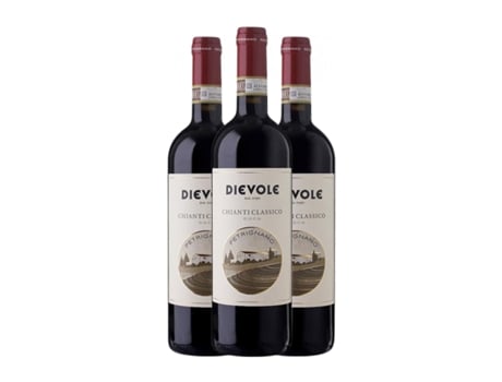 Vinho DIEVOLE Petrignano Sangiovese Chianti Classico (0.75 L - 3 Unidades)