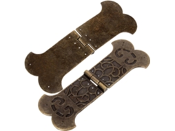 Pequenas Estilo Vintage Para Caixas De Joias E Madeira Com Em Bronze