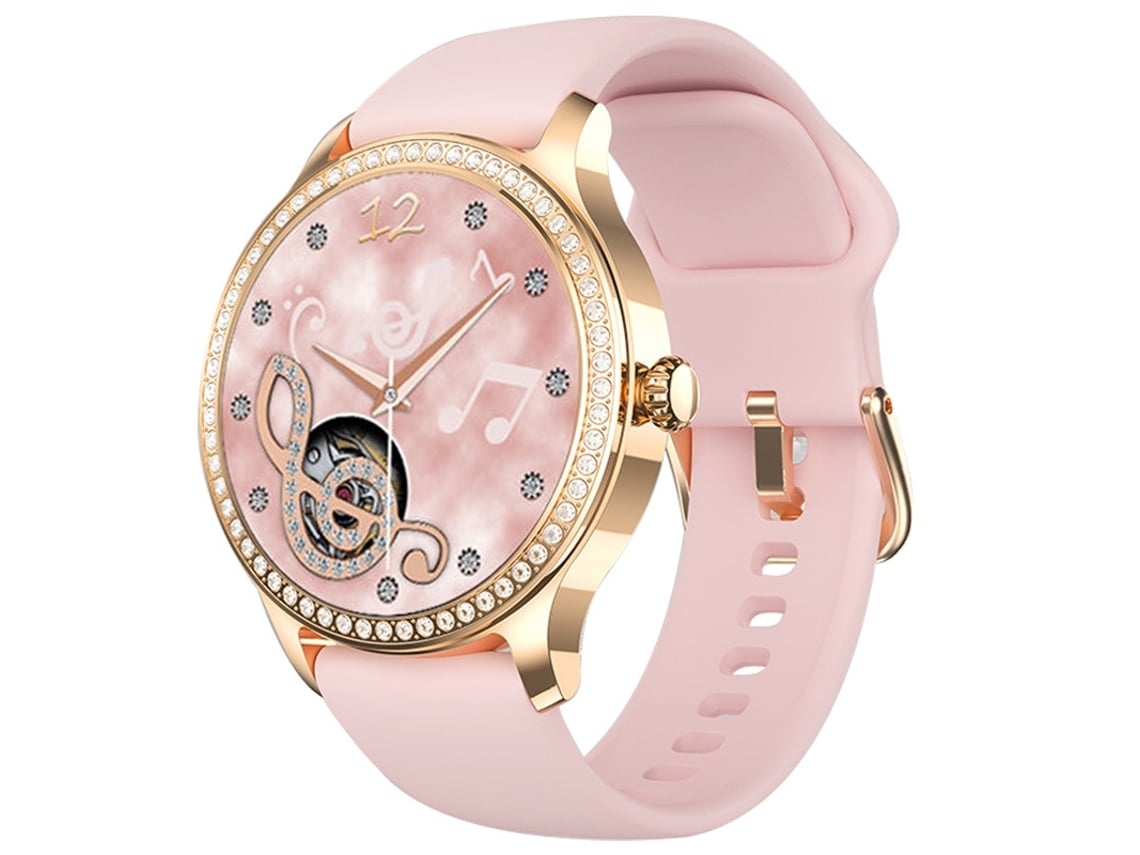 Smartwatch Lw105 Android E Ios Rosa