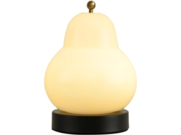 Abajur De Mesa De Vidro Em Formato De Texto Ilegível, Ideal Para Cabeceira, Quarto, Sala De Estar, Gokoco