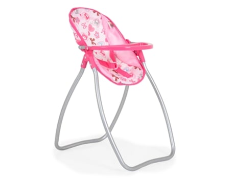 Cadeira De Refeição E Baloiço Para Bonecas Ursinho Adorável 9397c Moni Toys