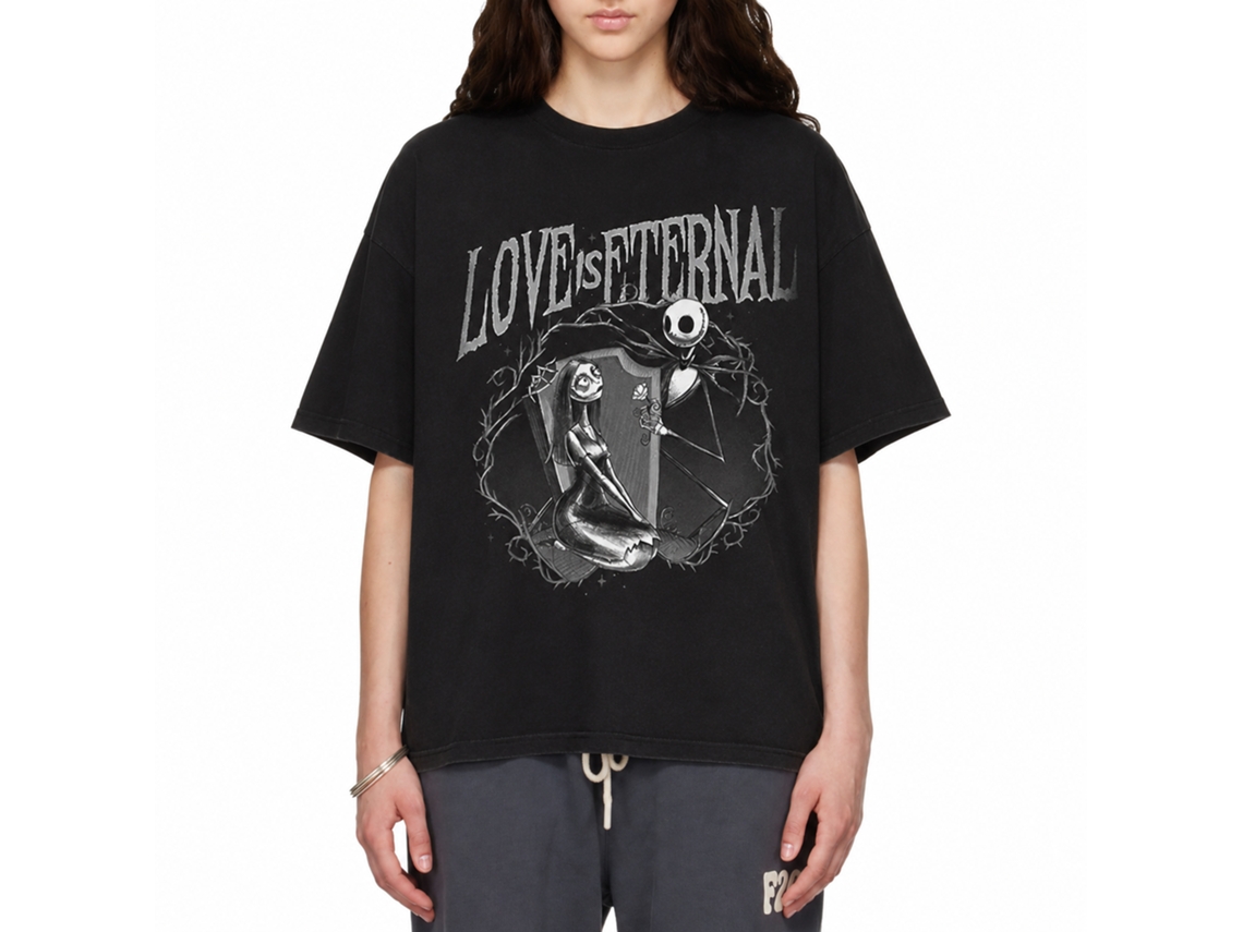 Rockinstone The Nightmare Before Christmas Love Is Eternal T-shirt Classic Unisex Adults Size:m