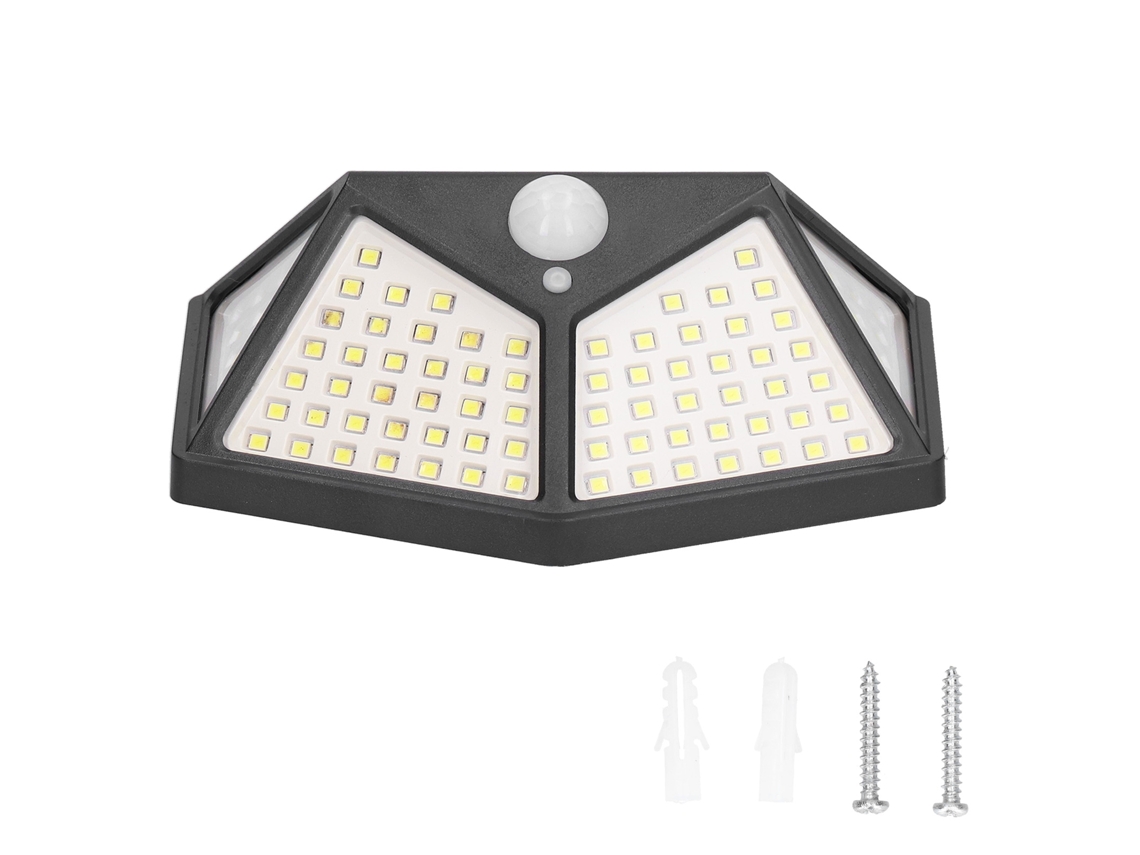 2026 lâmpada Solar Exterior Ipx65 Impermeável com Sensor de Movimento 3 Modos de Luz para Jardim e Corredor