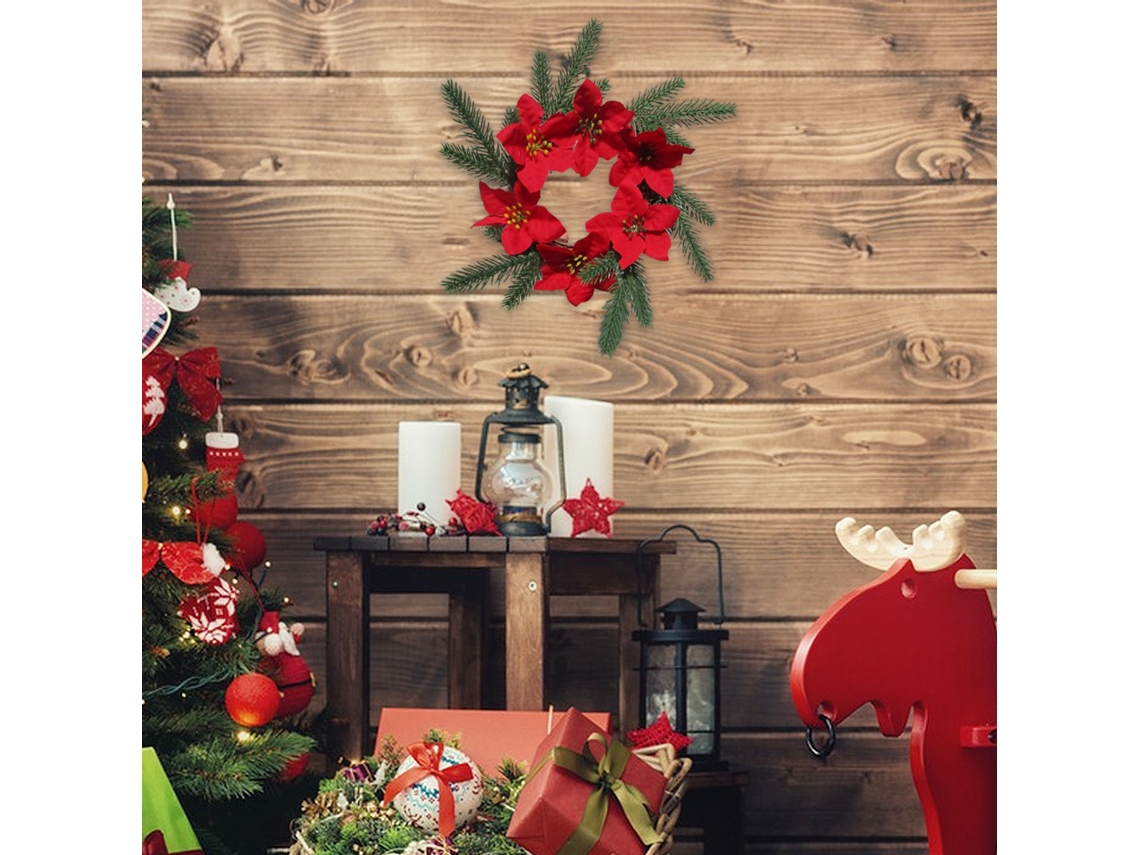 Coroas De Natal (compradas Em Pacotes De 6) (quantidade Mínima De Pedido 200) Eoocoo