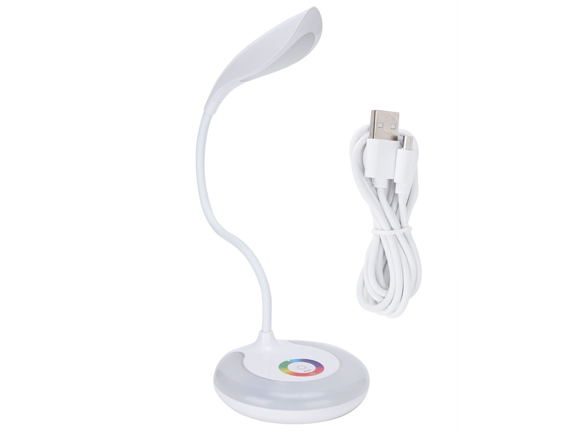 Lâmpada De Escritório Led Rgb Com Regulável Por Toque Protectora De Olhos Suministro De Escritório