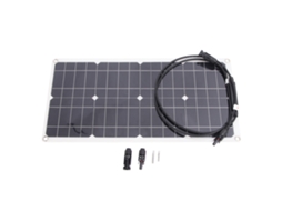 Veloriskku-painel Solar Flexível 25w 16v Monocristalino Carregador Portátil Para Rv Iates Baterias Carro 12v