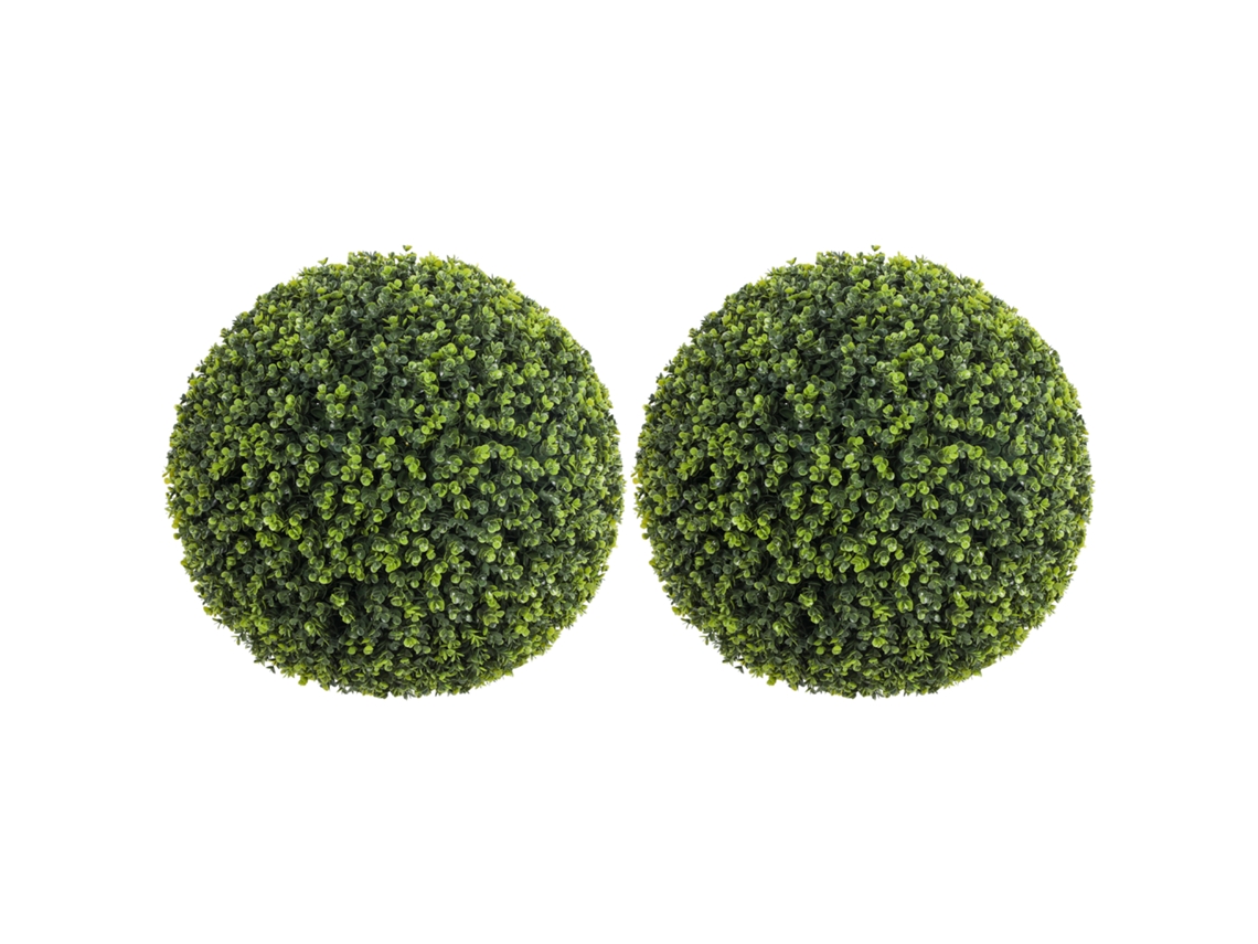 2 Bolinhas Eucalipto, Ideal Para Exterior E Interior, Com 1086 Folhas, Decorativas, Design Prático E Funcional, 52cm