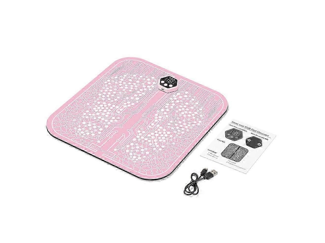 Massageador Eletrônico Para Os Pés, Alívio Da Dor E Melhora Circulação, Tapete De Massagem Elétrico