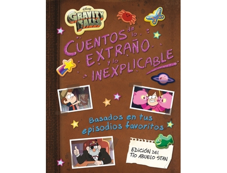 Livro Gravity Falls. Cuentos De Lo Extraño Y Lo Inexplicable de Disney (Espanhol)
