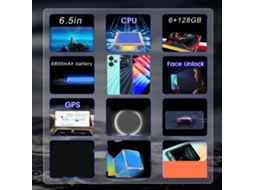 Smartphone LAXISCREED 4g Desbloqueado 6800mah