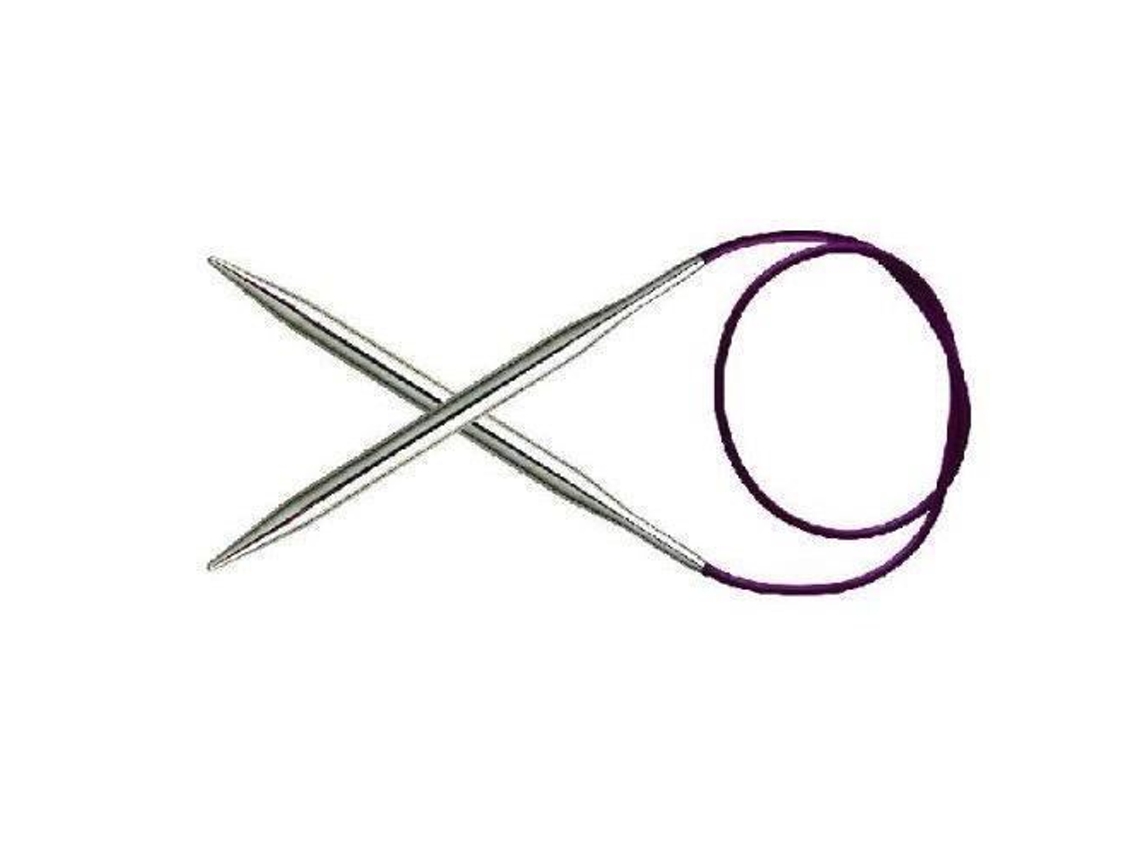 Lana Grossa Agulha De Tricô Circular 5 Mm 80 Cm Knitpro