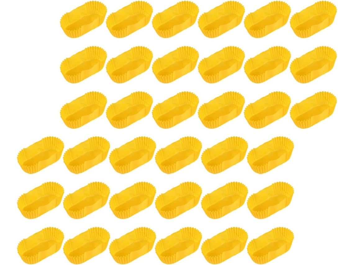Formas Para Cupcakes, 2000 Unidades, Em Papel, Formato Retangular