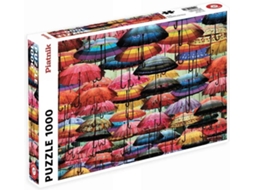 Puzzle PIATNIK Guarda-Chuvas Coloridos (Idade Mínima: 8 Anos - 1000 Peças)