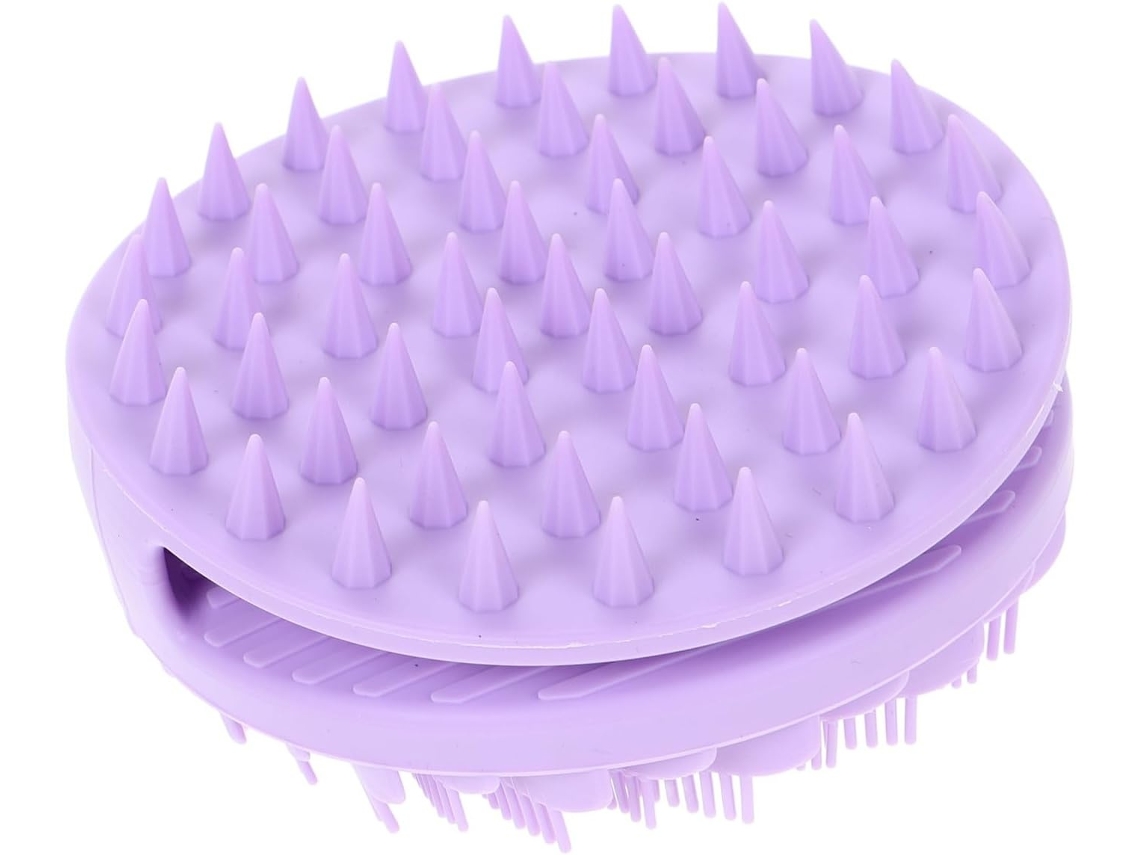Lurelia Acessório De Duche Com Escova De Silicone Para Banho, Dupla Face, Massagem Suave E Limpeza Profunda, Uso Diário Suave