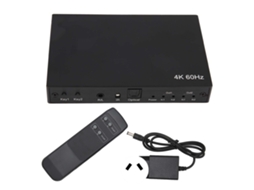 Switch Splitter Hdmi LAXISCREED 4k60hz com Controle Remoto