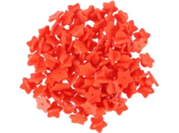 Porta Crachás Crafthrou, 100 Unidades, Plástico Vermelho, Fáceis De Transportar E Duráveis, Para Acessórios De Mesa