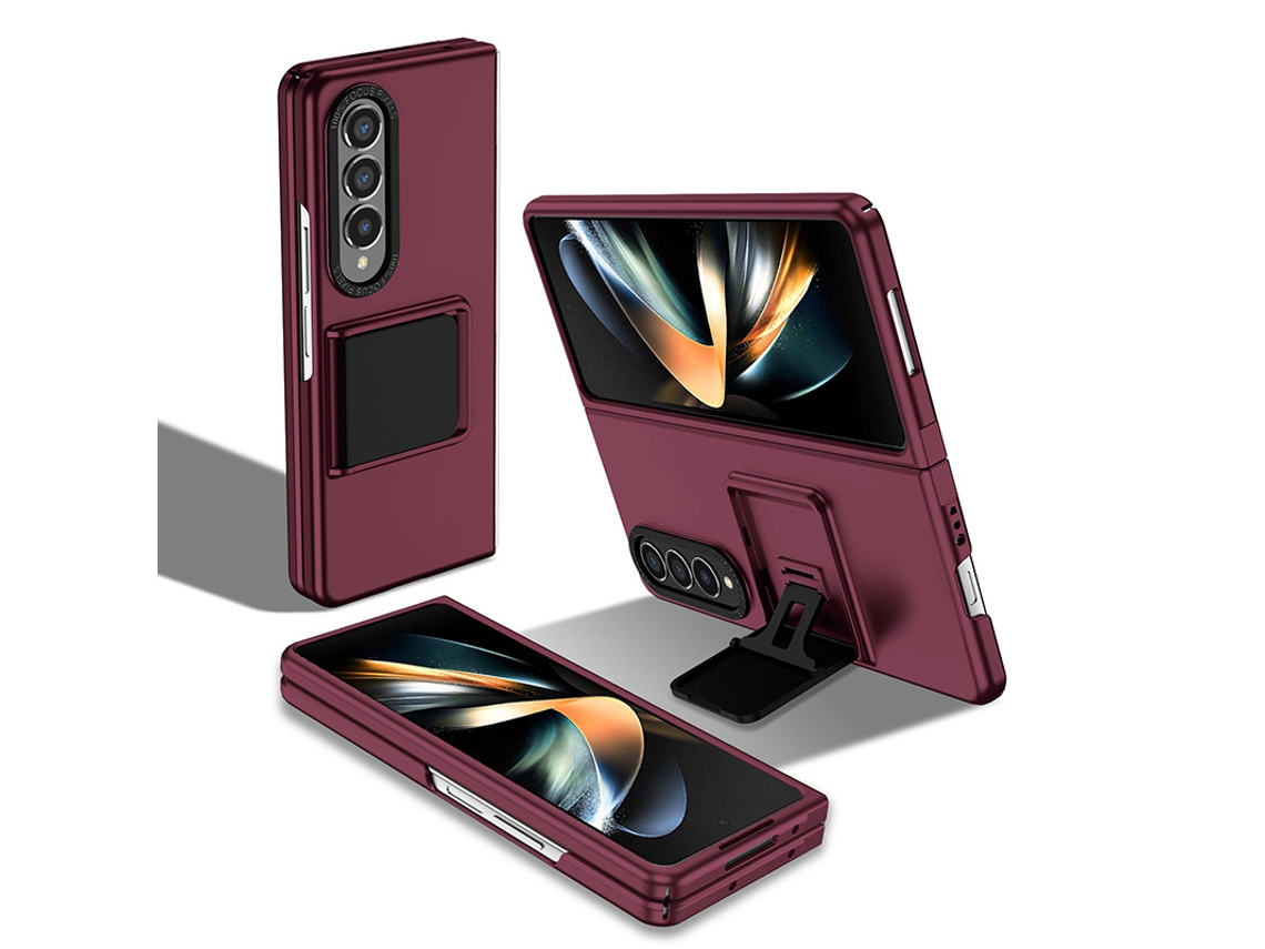Capa magnética para Samsung Galaxy Z Fold8 Ultra com suporte (bordô)