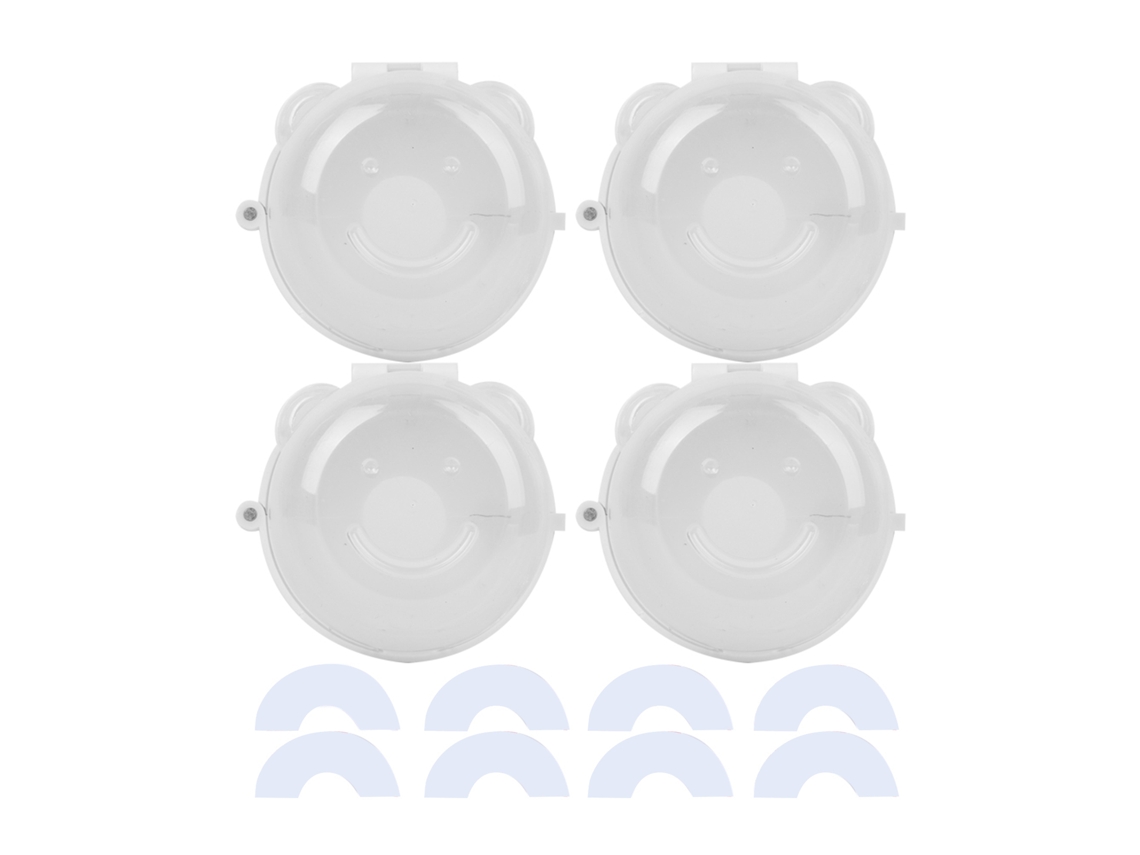 Mali tampas de Botões de Fogão a Gás Proteção Infantil Segurança 4pcs Acessórios Cozinha