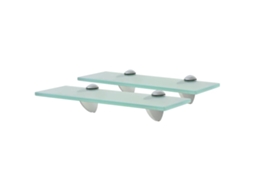 Vidaxl Prateleiras Flutuantes 2 Pcs Vidro 30x20 Cm 8 Mm