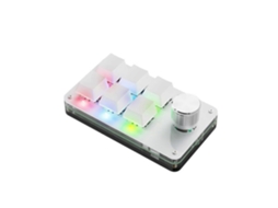 Teclado Sem Fio Compatível Com Bluetooth Com Botão Macro Personalizado, Teclado De 3 A 12 Teclas Everley891