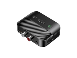 Adaptador De Áudio Auxiliar Bluetooth 5.3 Para Carro, Receptor De 3,5 Mm, Sem Fio, Para Chamadas Em Modo Mãos Livres E Reprodução De Música. Hengjian