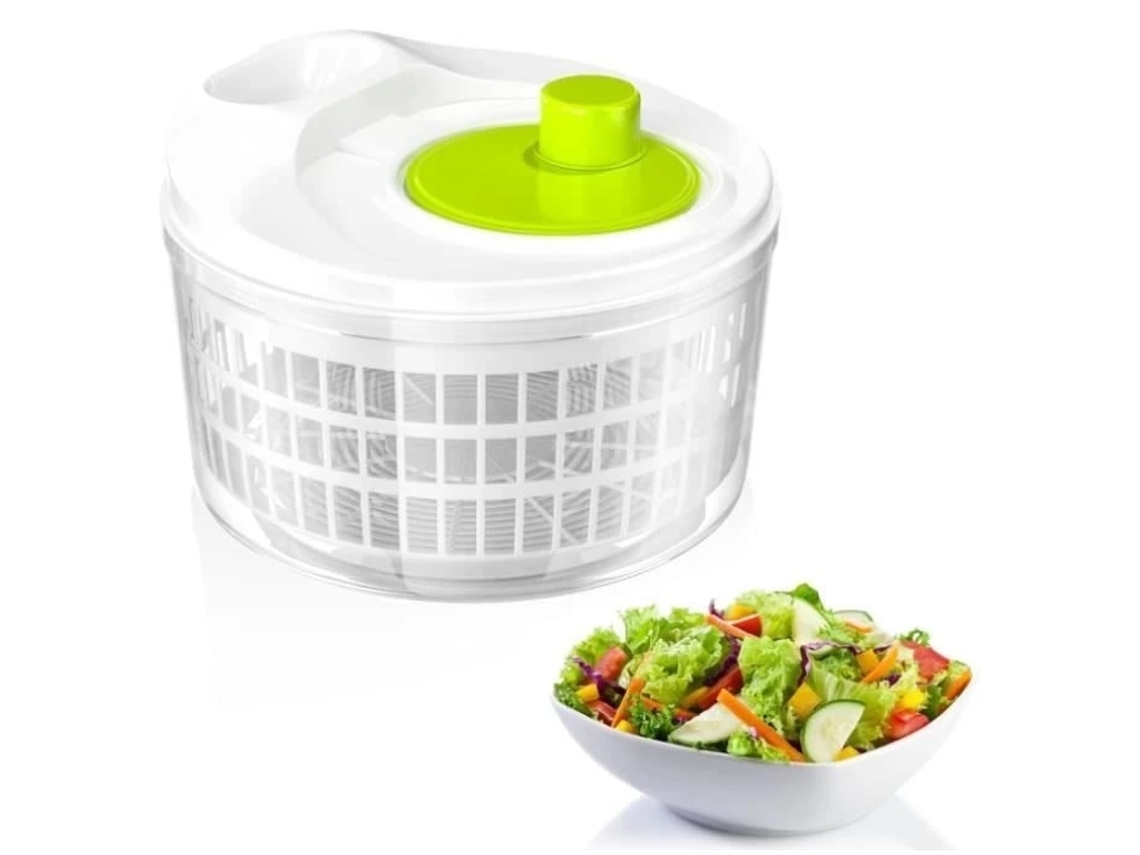 Centrífuga De Salada 3 L Para Frutas E Vegetais