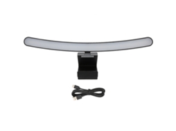 Barra de luz para monitor curvo, regulador de intensidad, 3 temperaturas, control táctil, USB-C, S/MARCA